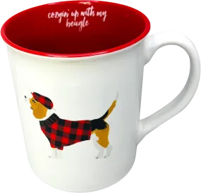 00s "cozying Up with My Beagle" Coffee Mug by Fringe Studio By Fringe Studio