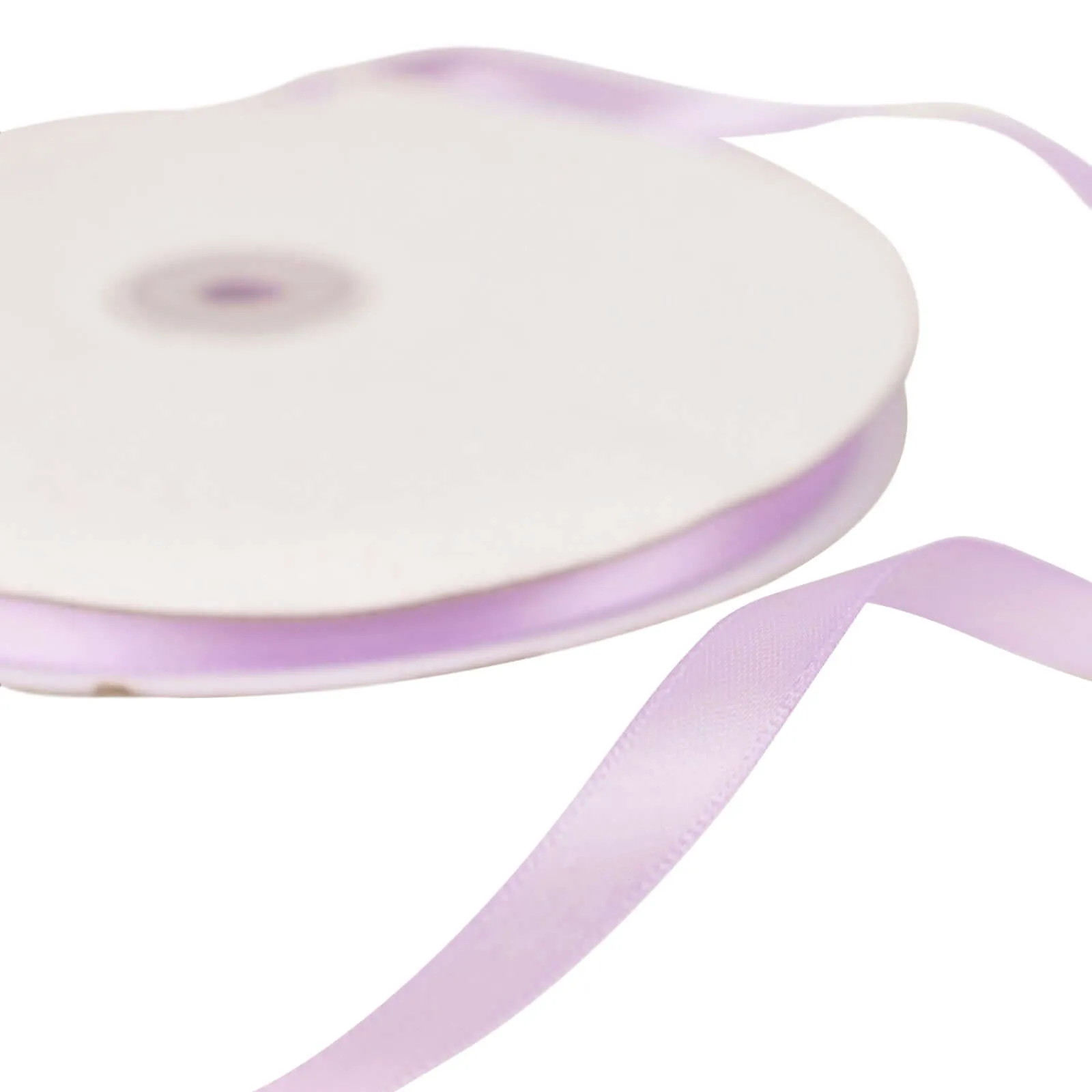 100 Yards 3 8" Lavender Lilac Single Face Decorative Satin Ribbon