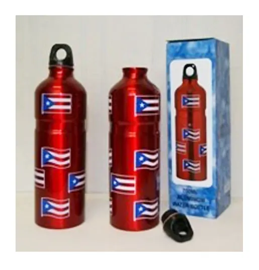 25 oz. Puerto Rico Flag Aluminum Water Bottle