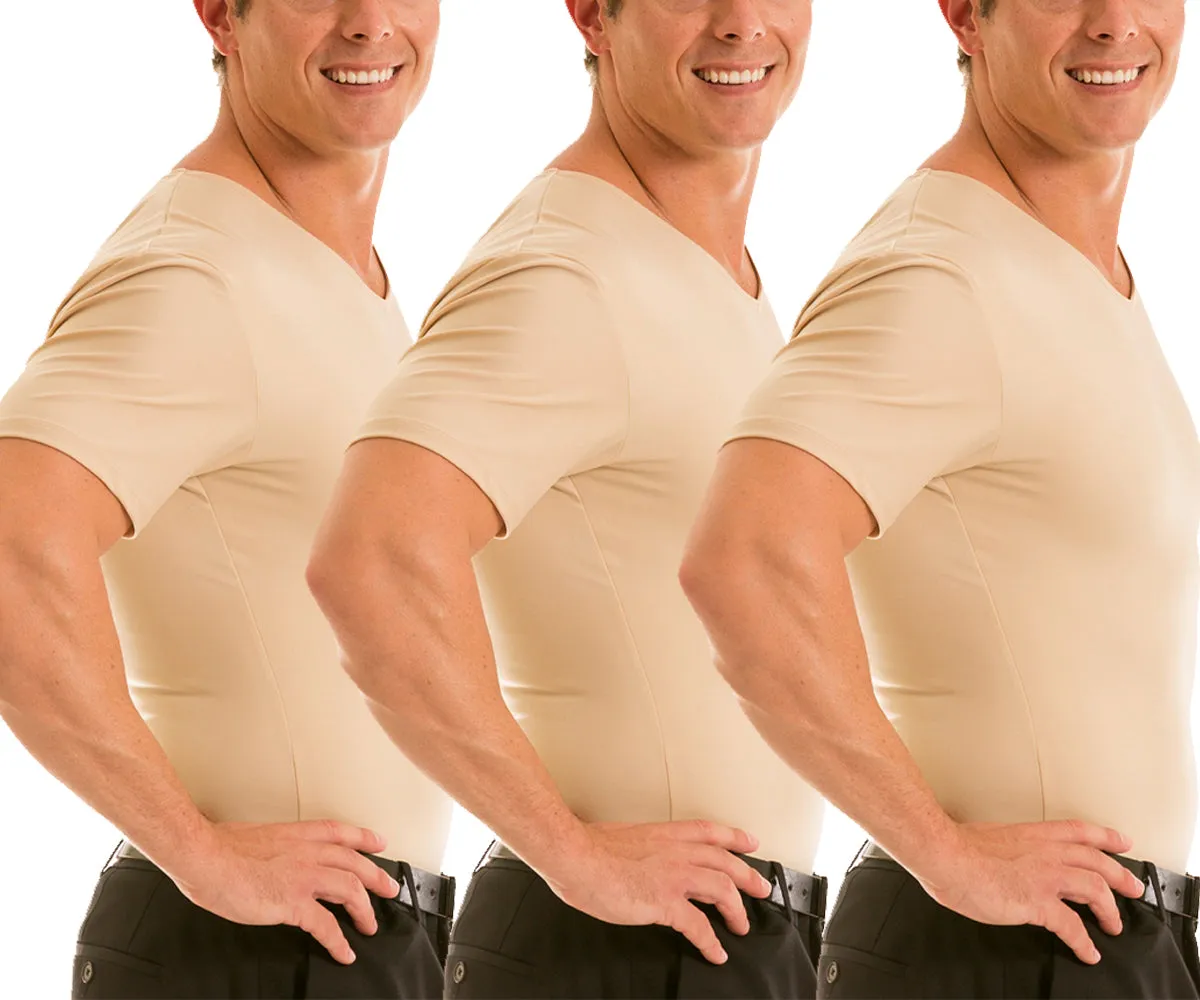 3-Pack Insta Slim Big &Tall Compression V-Necks VS0003BT