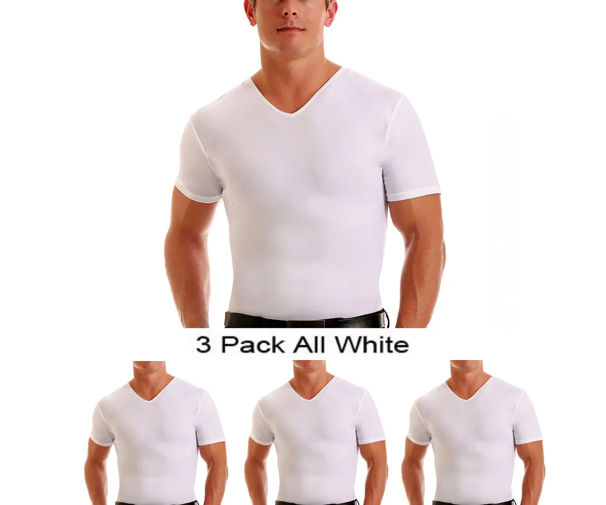 3-Pack Insta Slim Big &Tall Compression V-Necks VS0003BT