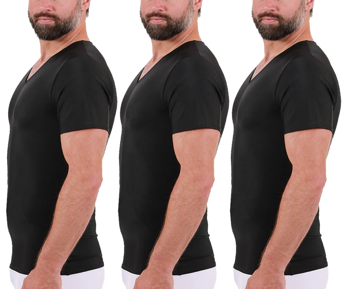 3-Pack Insta Slim Big &Tall Compression V-Necks VS0003BT