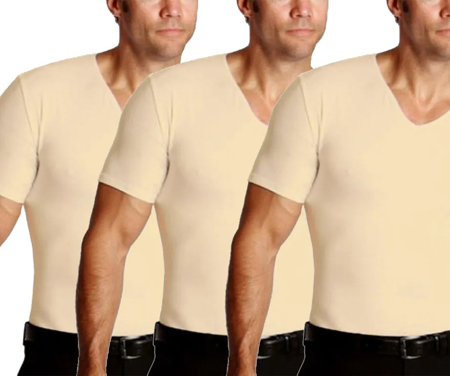 3 Pack Insta Slim Compression V-Neck VS0003