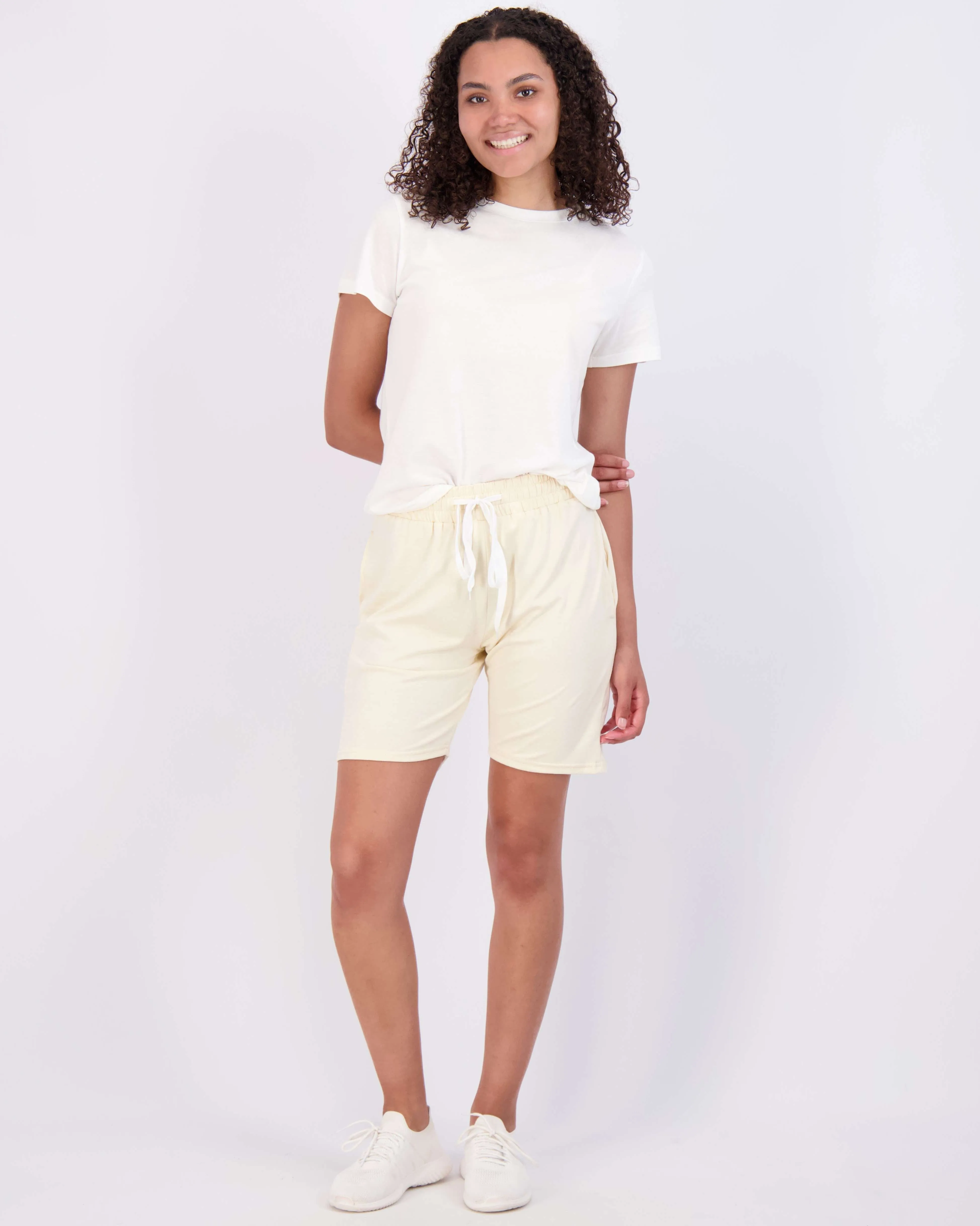 4 Pack: Women's 7 Bermuda Long High Waisted Shorts (Available in Plus Size)