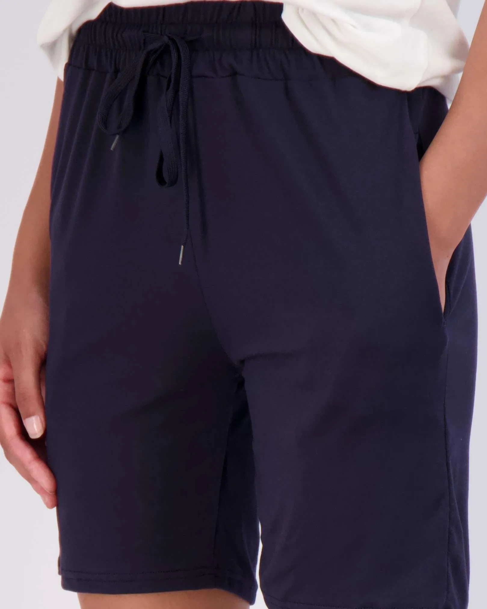 4 Pack: Women's 7 Bermuda Long High Waisted Shorts (Available in Plus Size)