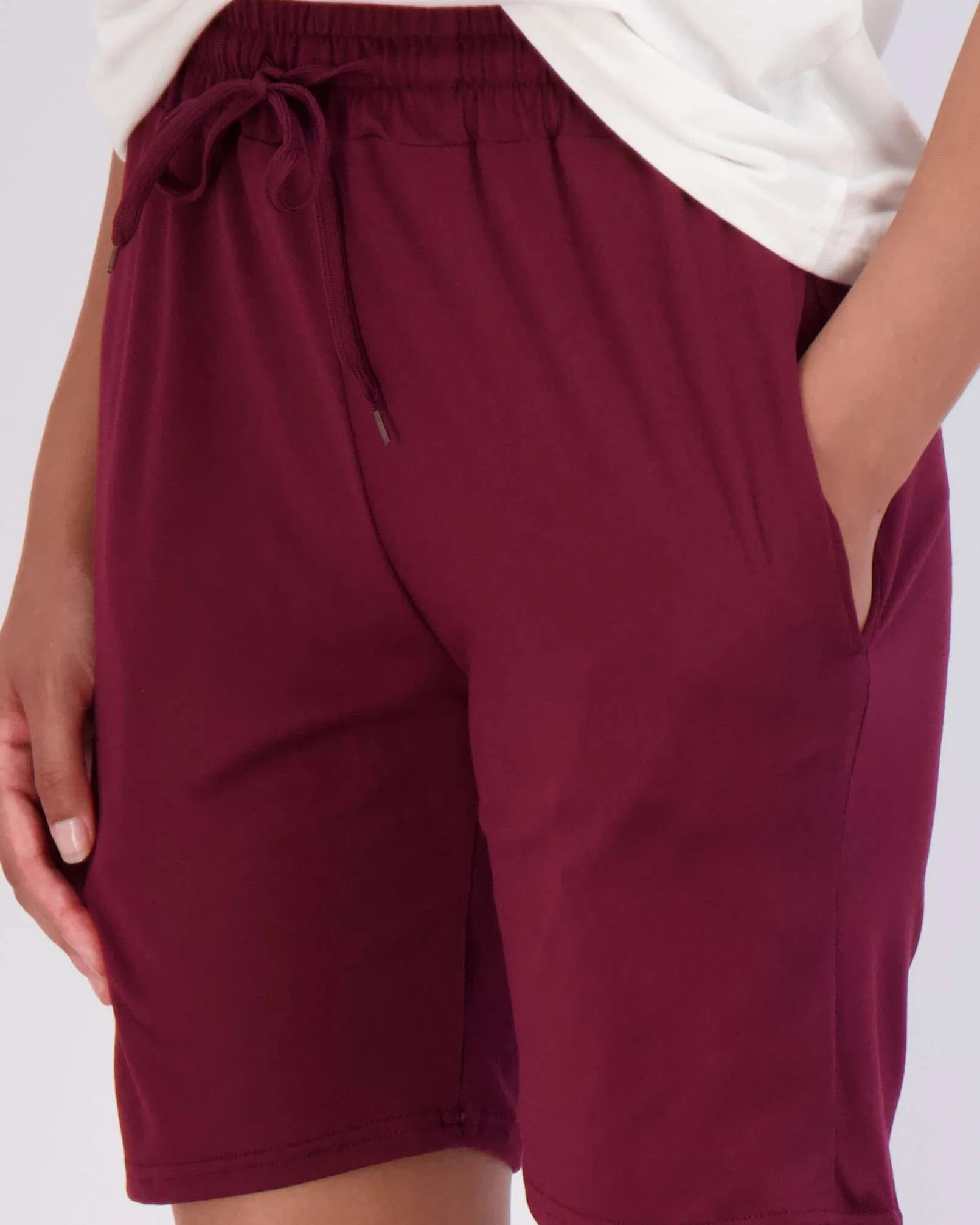 4 Pack: Women's 7 Bermuda Long High Waisted Shorts (Available in Plus Size)