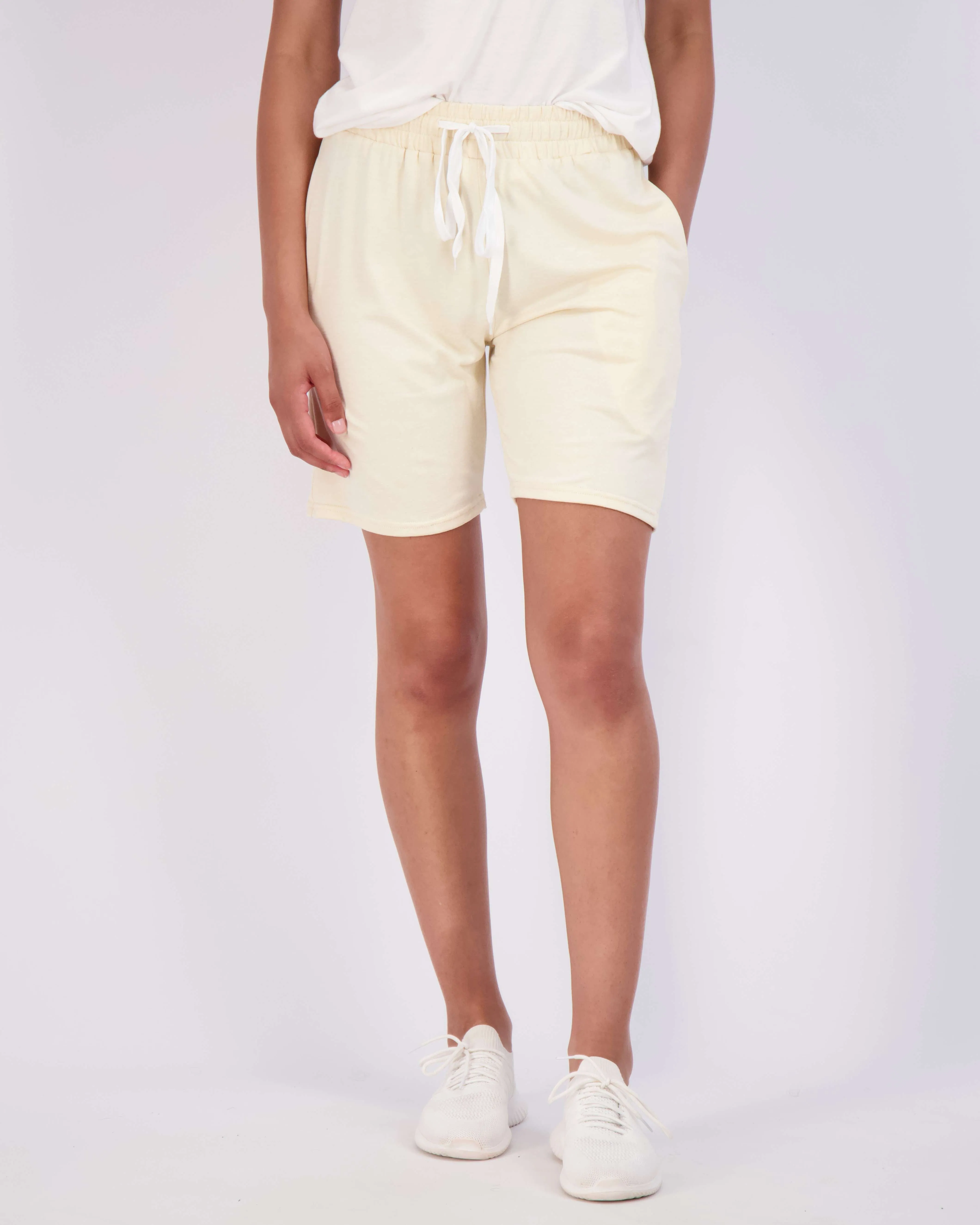 4 Pack: Women's 7 Bermuda Long High Waisted Shorts (Available in Plus Size)