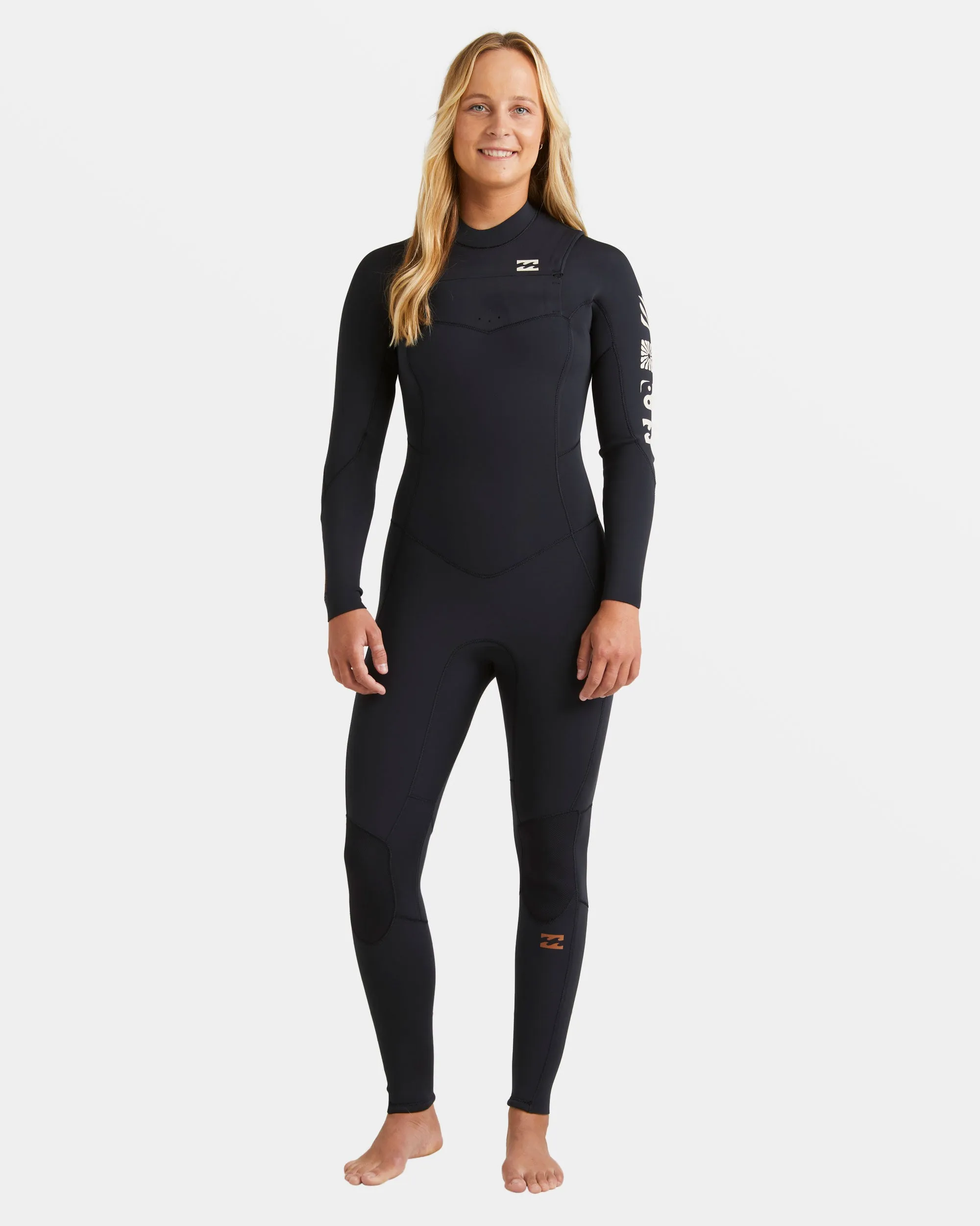 4/3mm Synergy Natural Upcycler Chest Zip GBS Wetsuit - Night Fall