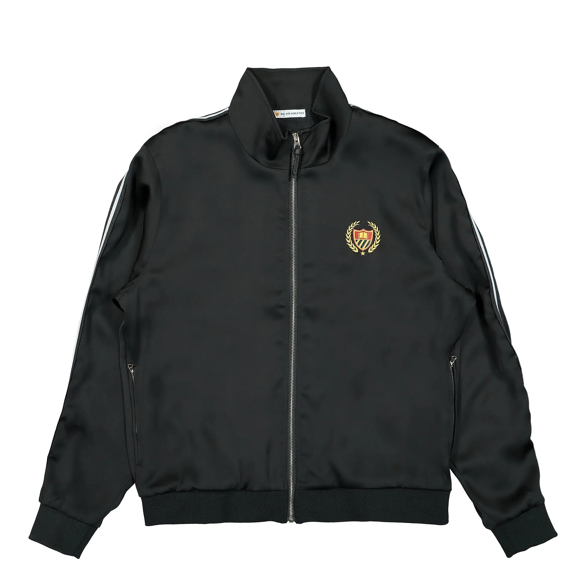 Academy Embroidered Logo Crest Tracksuit Top