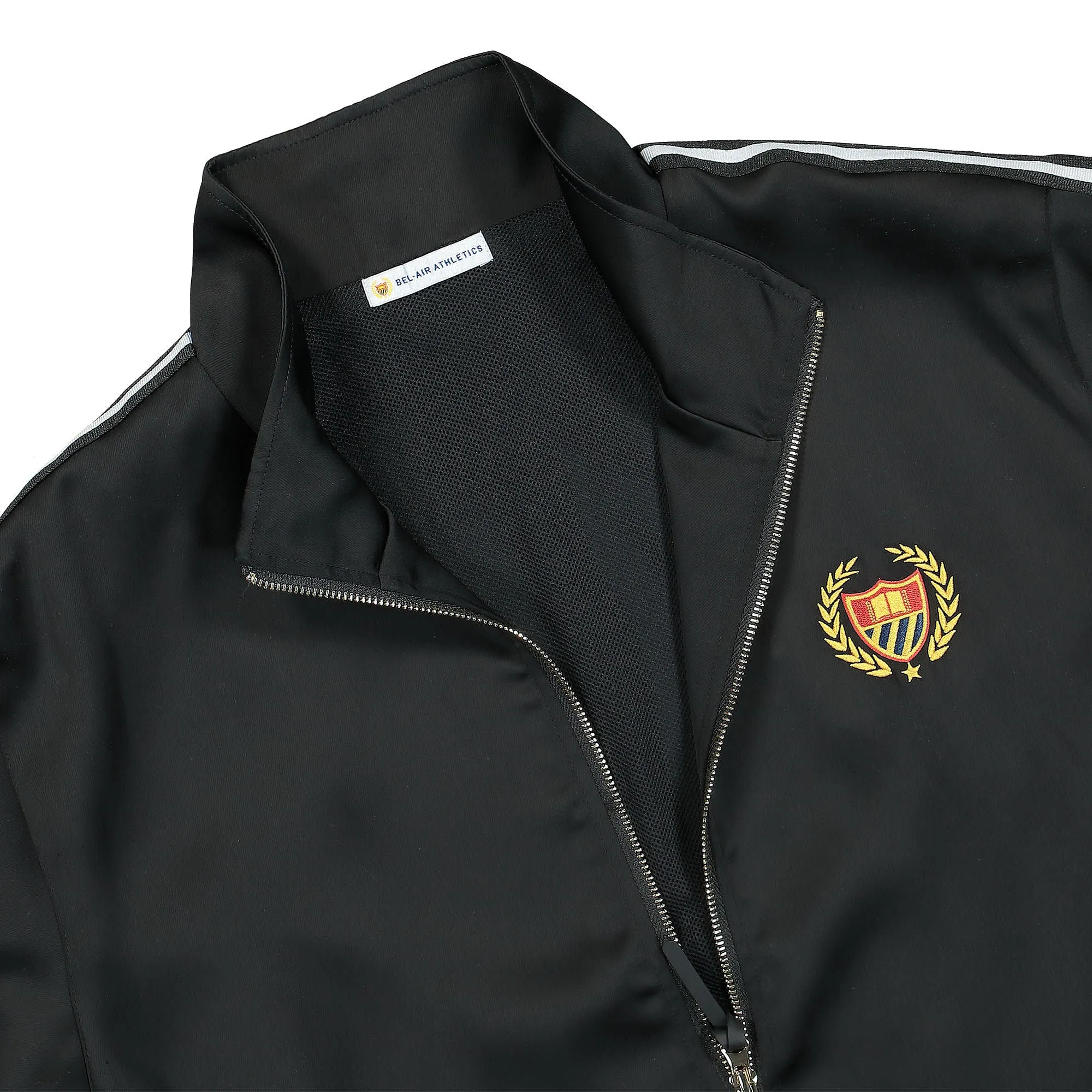 Academy Embroidered Logo Crest Tracksuit Top