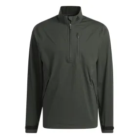 adidas Mens Recycled Content Rain.RDY 1/2-Zip Jacket