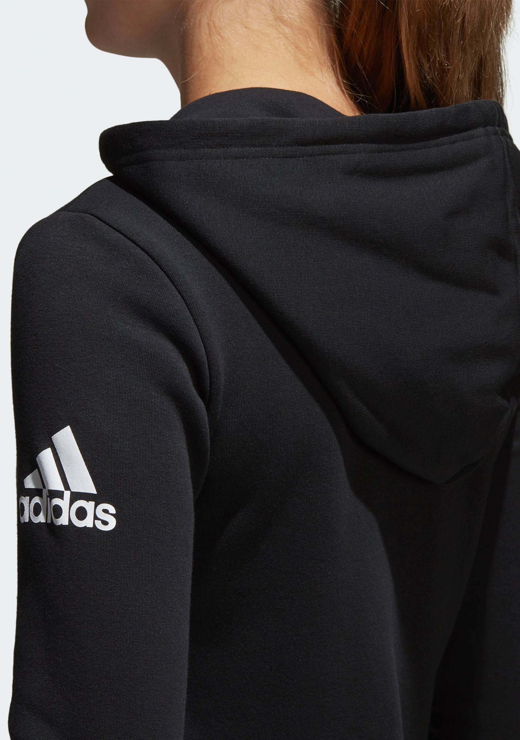 Adidas Womens Essential Solid Full Zip Hoodie <br> S97085