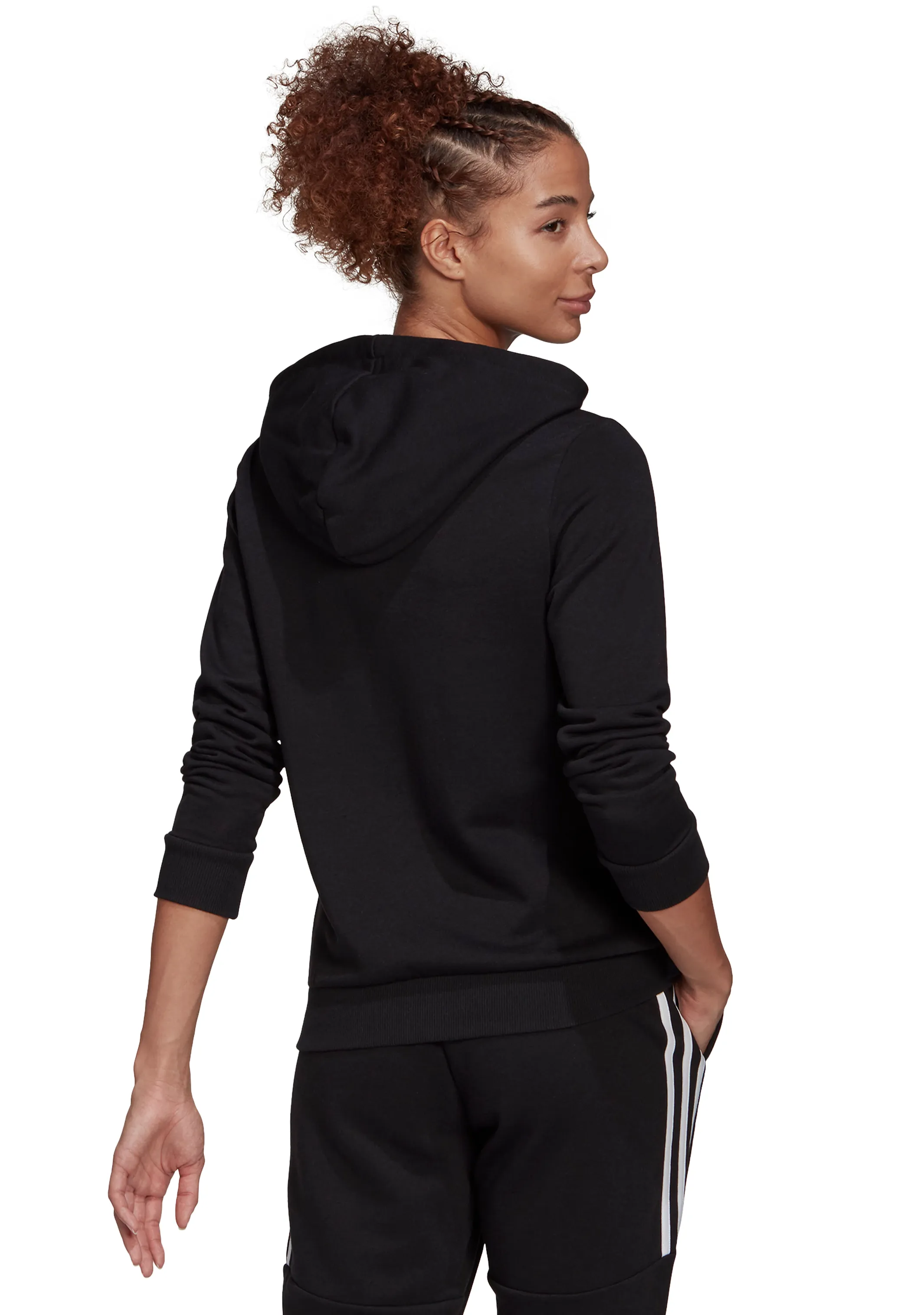 Adidas Womens Essentials Relaxed Logo Hoodie <br> GM5514