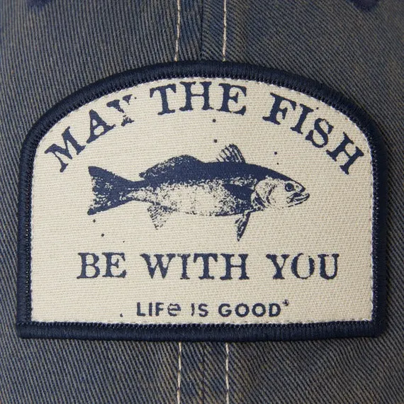 Adult Unisex Fish Be With You Old Favorite Mesh Cap