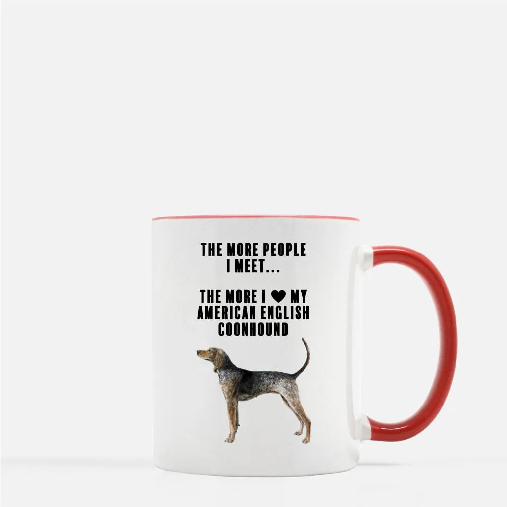 American English Coonhound Love Coffee Mug