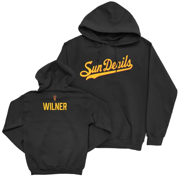 Arizona State Football Black Script Hoodie - Macen Williams