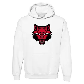 Arkansas State Primary Logo Hoodie - White