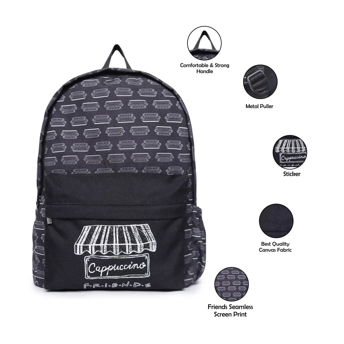 ASTRID Black Color Women BackPack