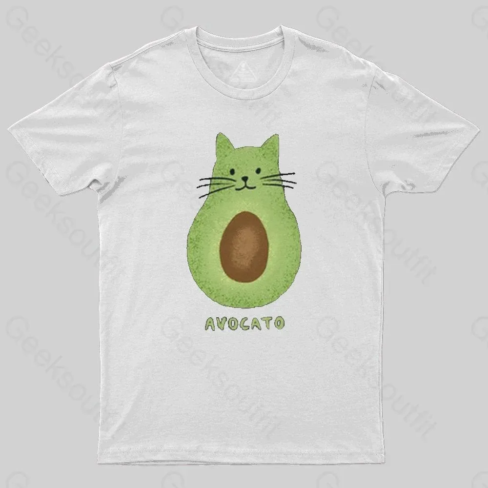 Avocato Cat Avocado Pun T-Shirt