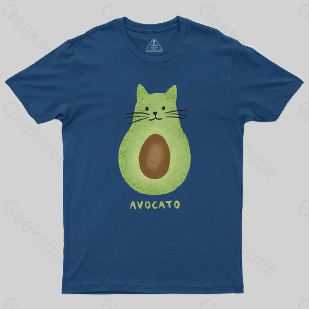 Avocato Cat Avocado Pun T-Shirt