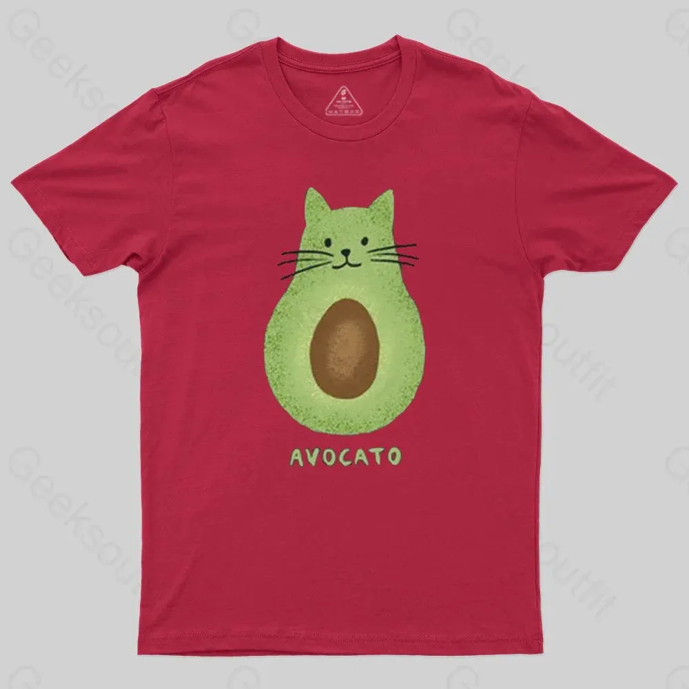 Avocato Cat Avocado Pun T-Shirt