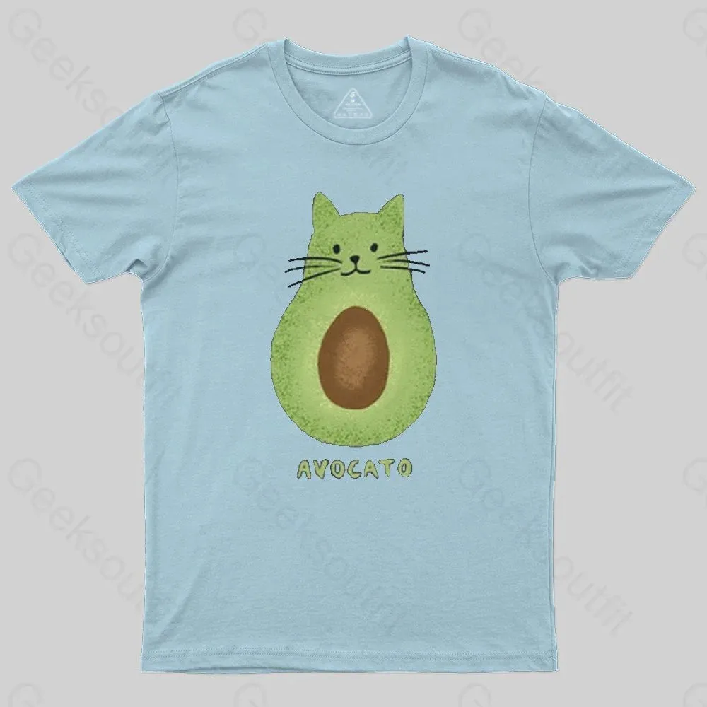 Avocato Cat Avocado Pun T-Shirt