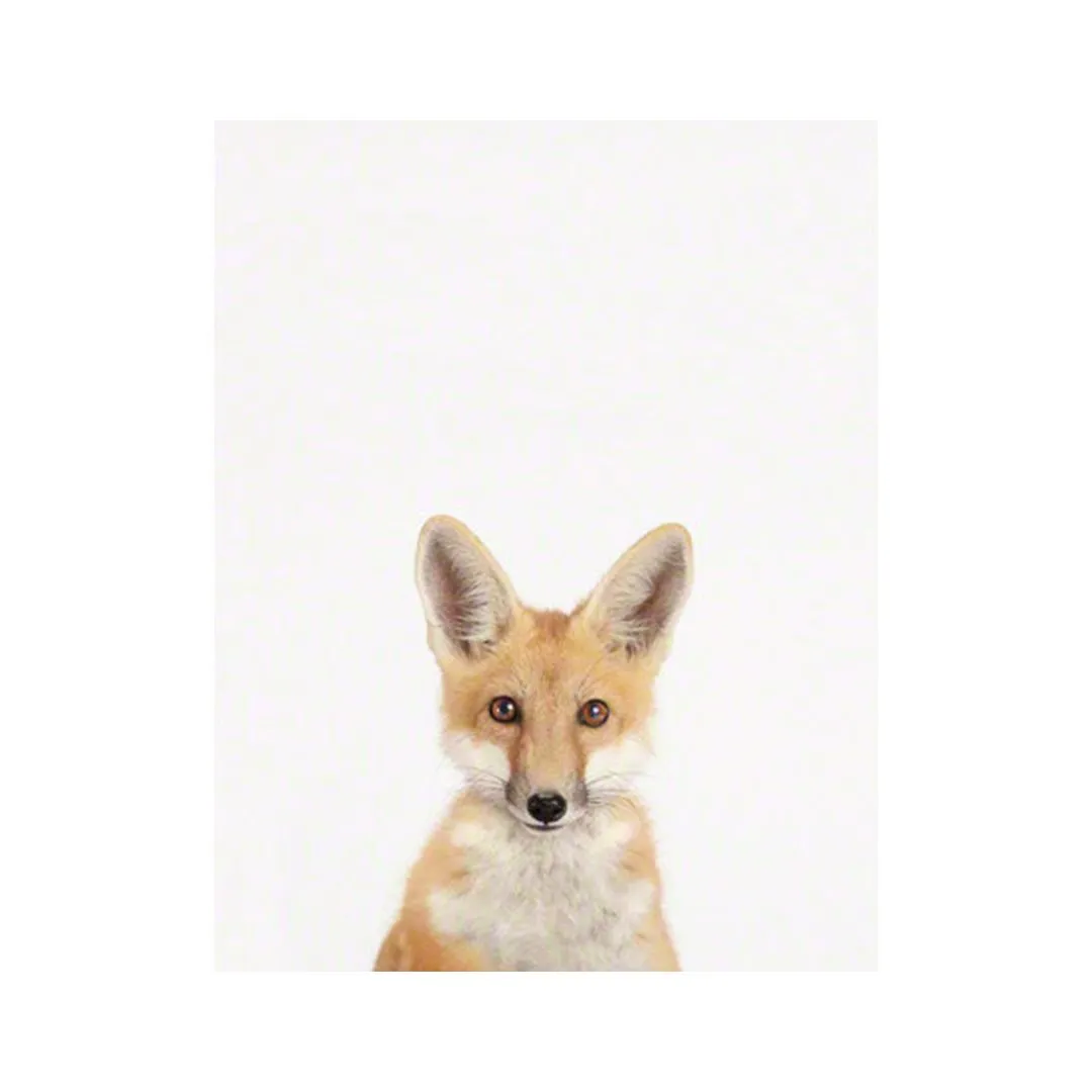 Baby Fox Little Darling Print