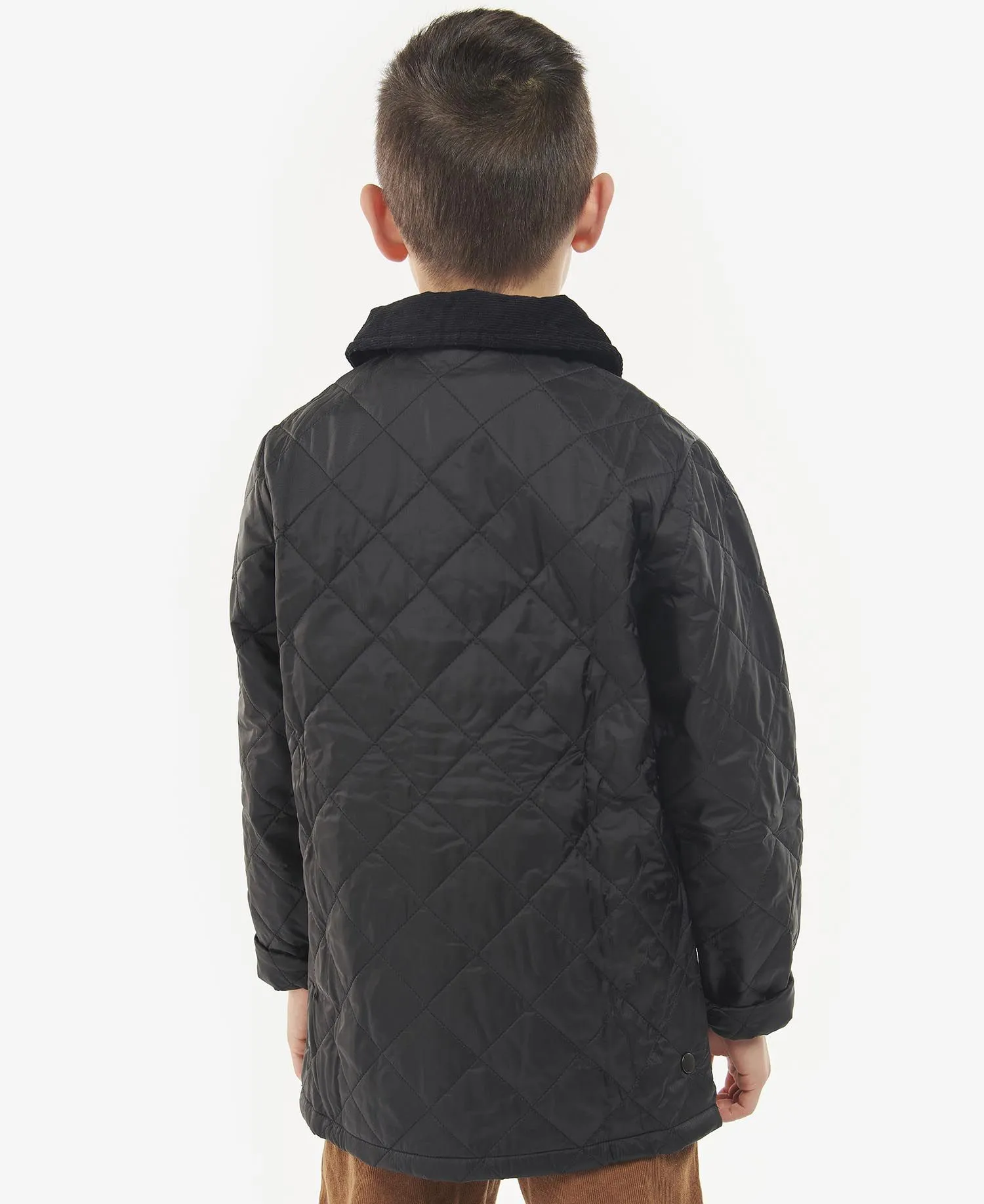 Barbour Boys Liddesdale Quilted Jacket Black CQU0047 BK92