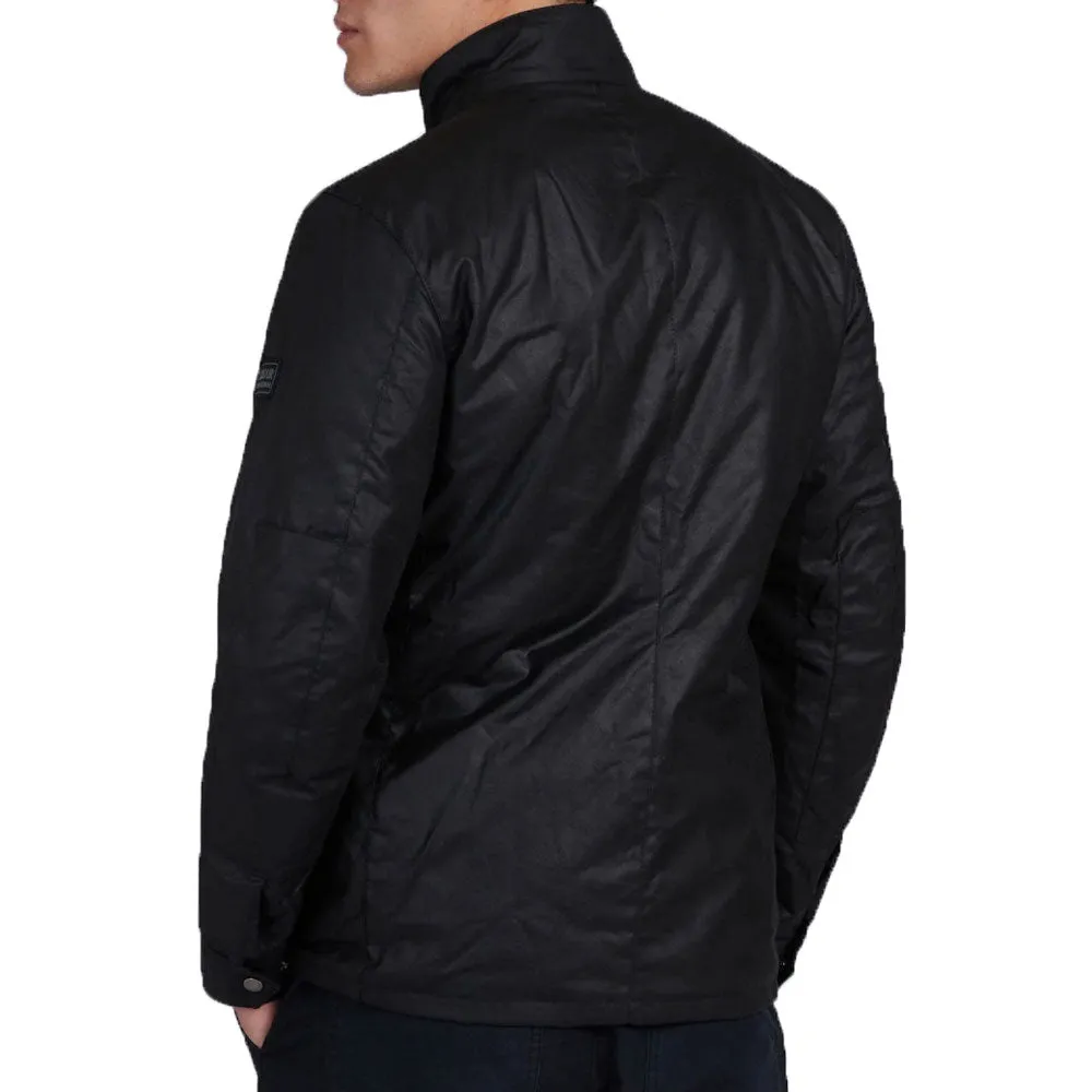 Barbour International Mens Dukes 8oz Wax Jacket - Black