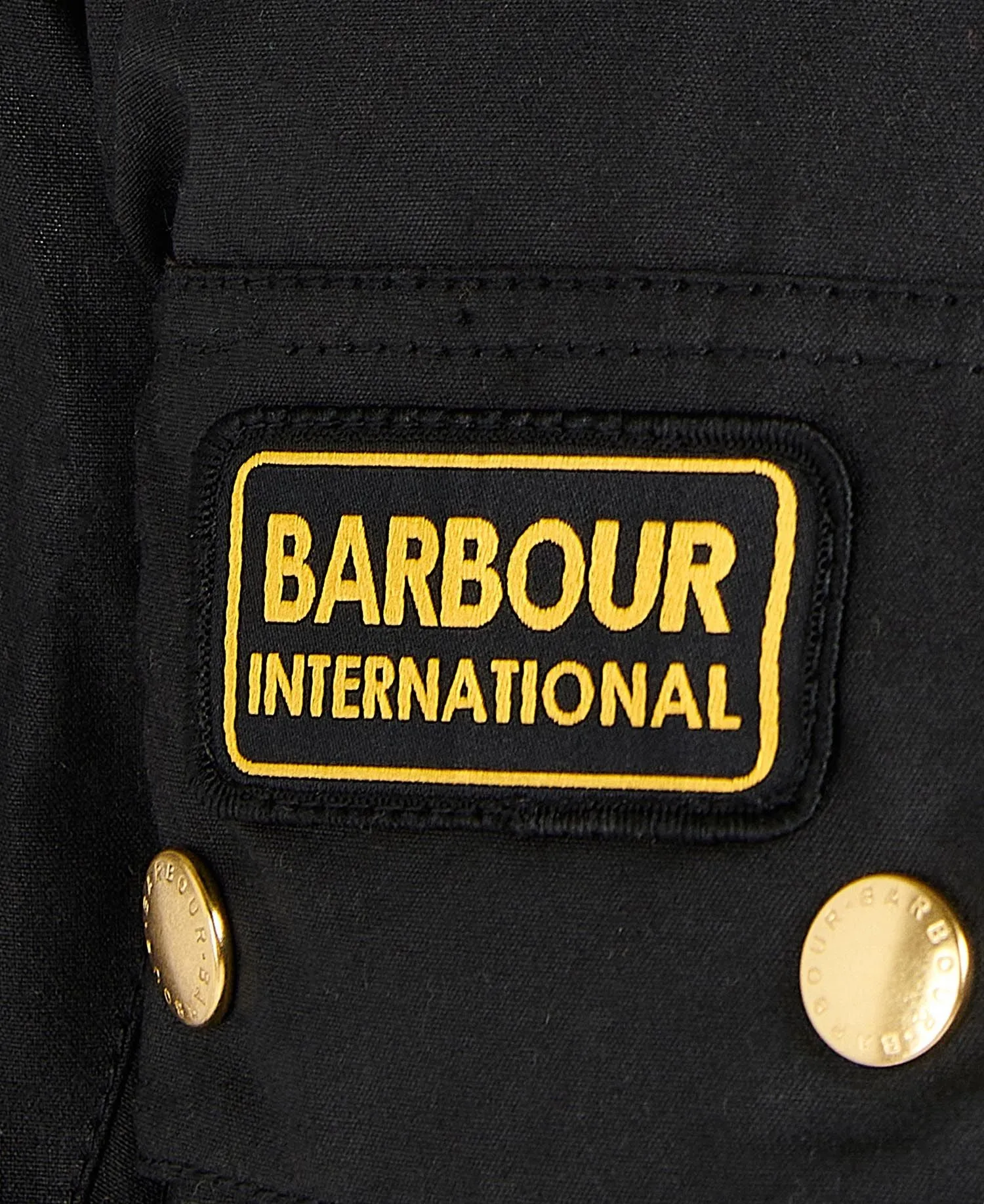 Barbour International Original Wax Jacket Black