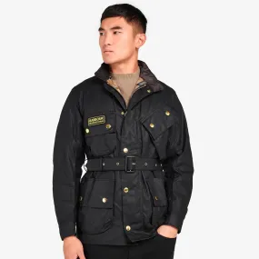 Barbour International Original Wax Jacket Black