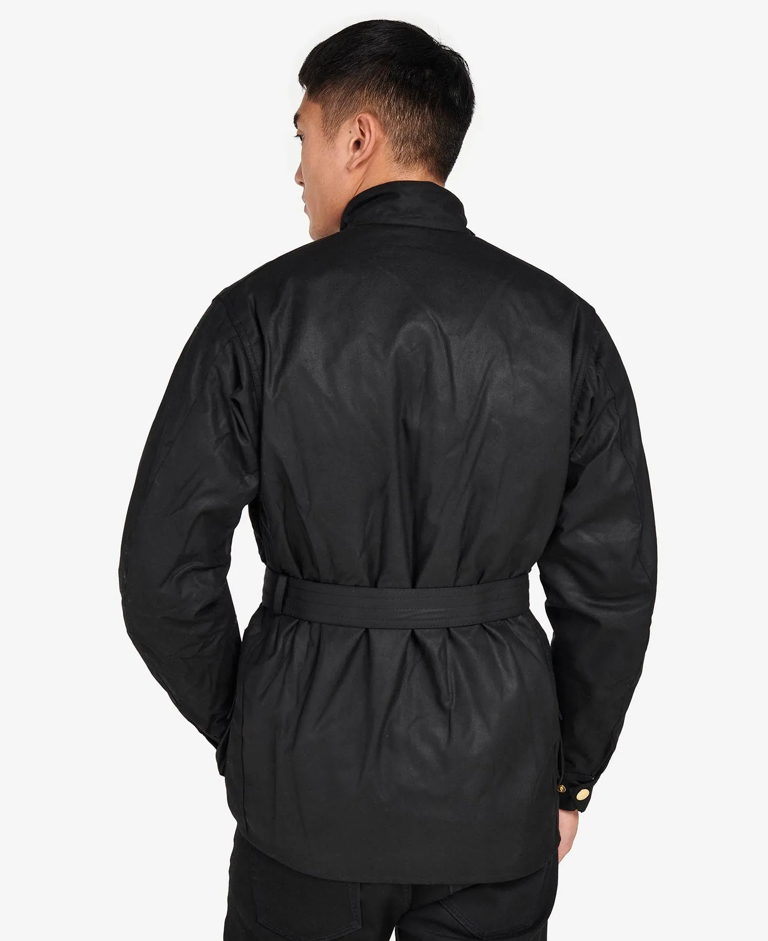 Barbour International Original Wax Jacket Black