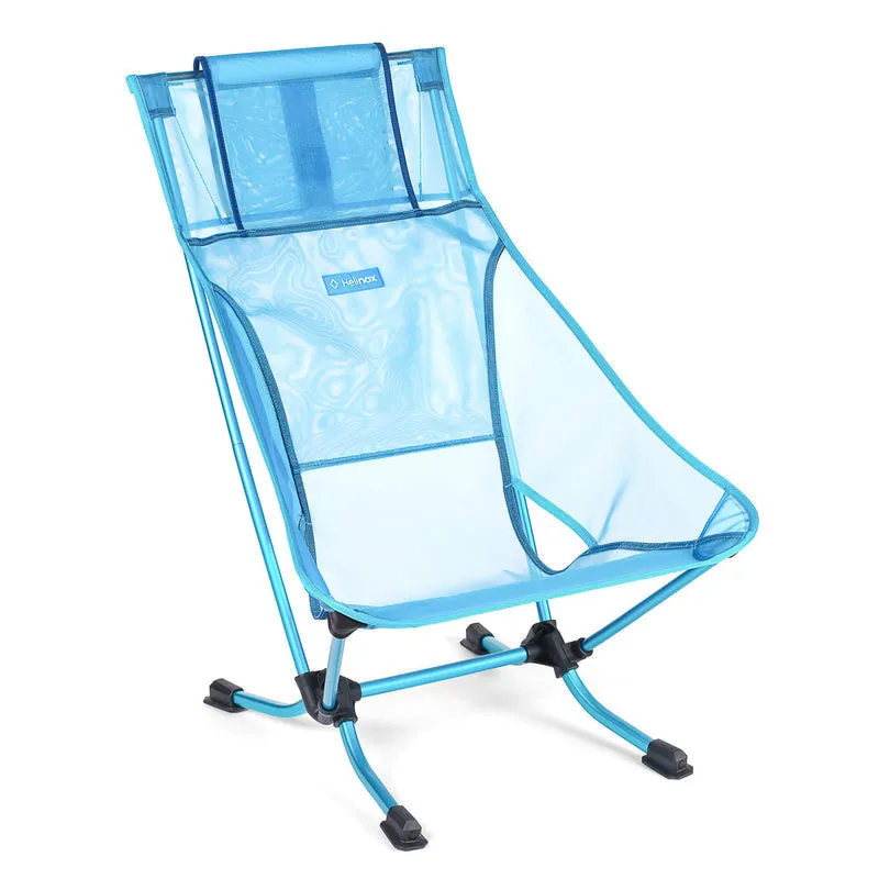 Beach Chair Blue Mesh