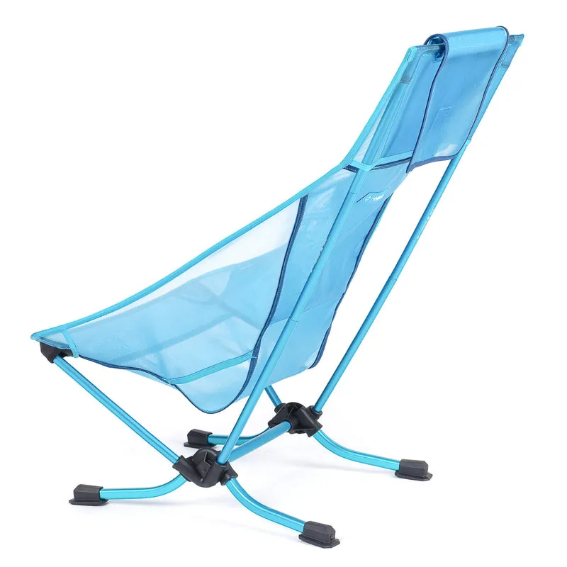 Beach Chair Blue Mesh