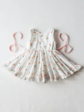 Belle Bubble - Peach Stripe