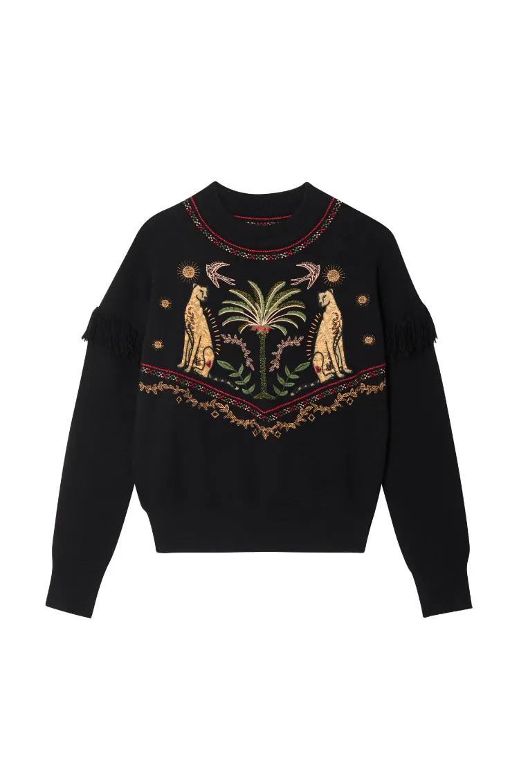 Black Running Wilder Copenhagen Jumper