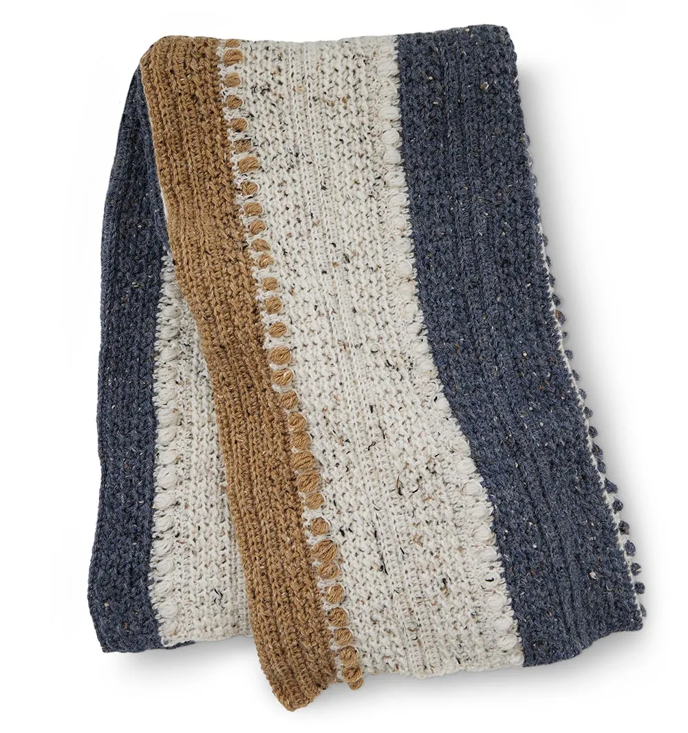 Boldly Striped Throw