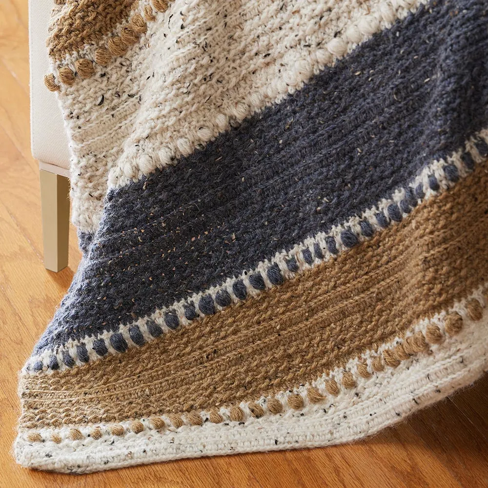 Boldly Striped Throw