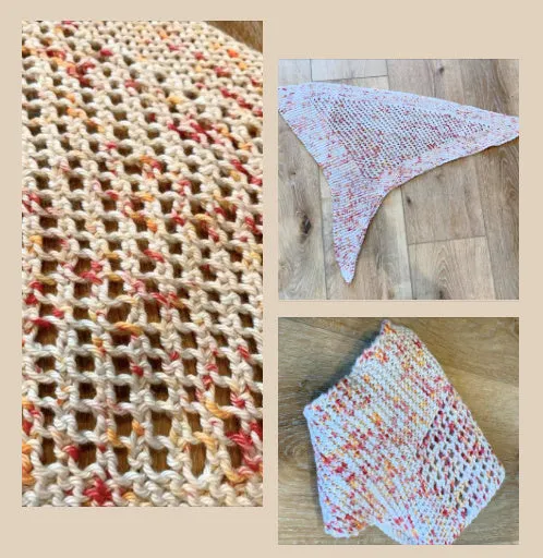 Briar rose kerchief pattern