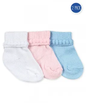 Bubble Bootie 2 Pk Jefferies Socks