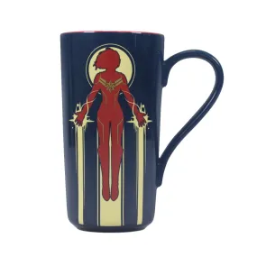 Captain Marvel Latte Mug