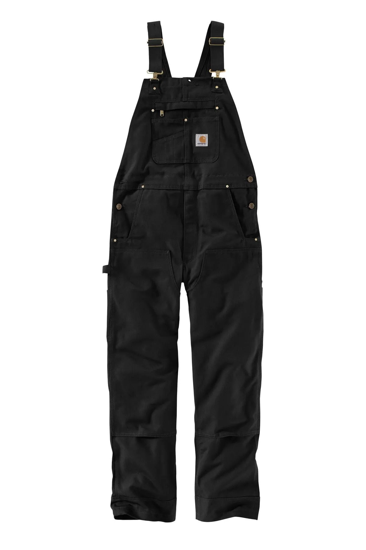 Carhartt Duck Unlined Bib Overalls. CT102776