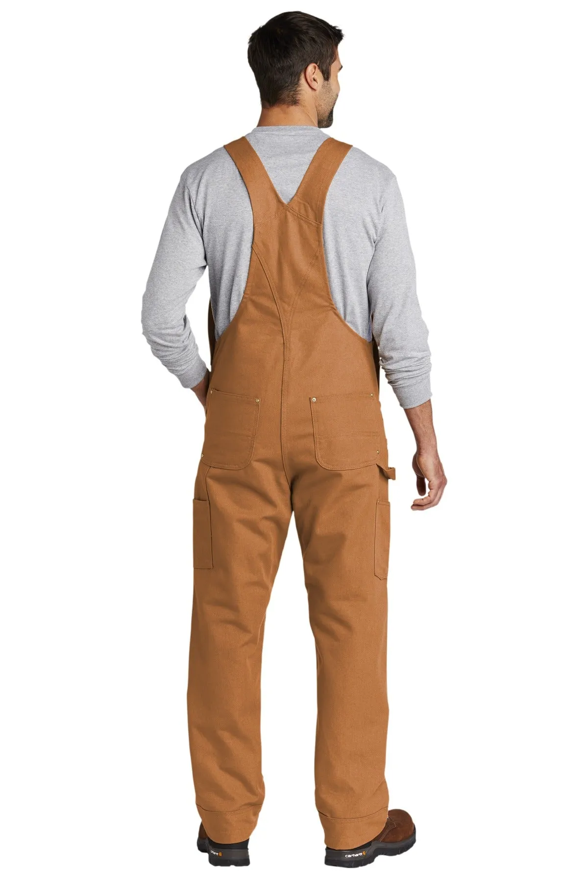 Carhartt Duck Unlined Bib Overalls. CT102776