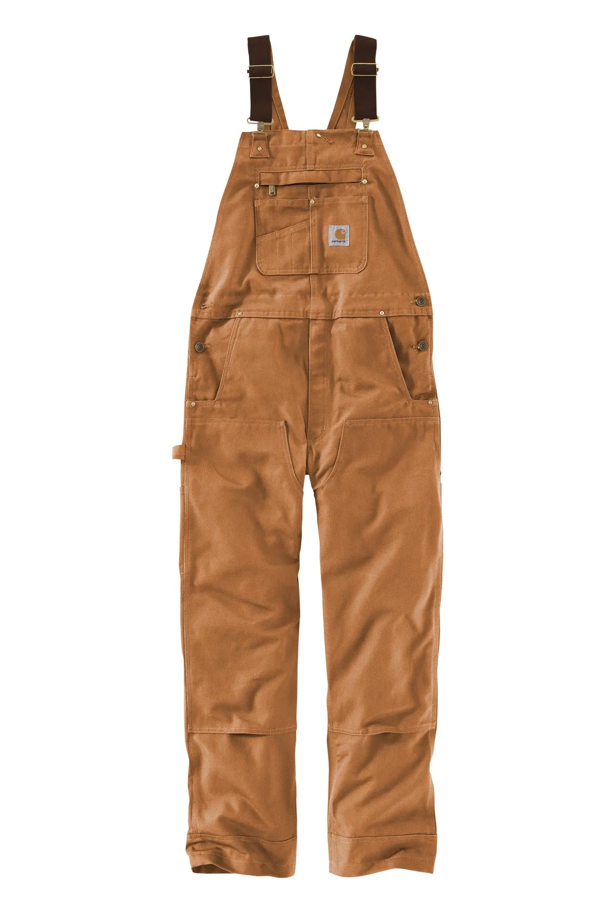 Carhartt Duck Unlined Bib Overalls. CT102776