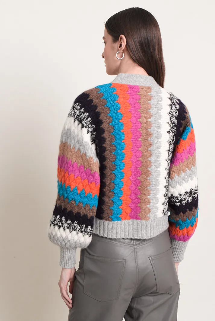 Charlie Multicolor Cardi Sweater