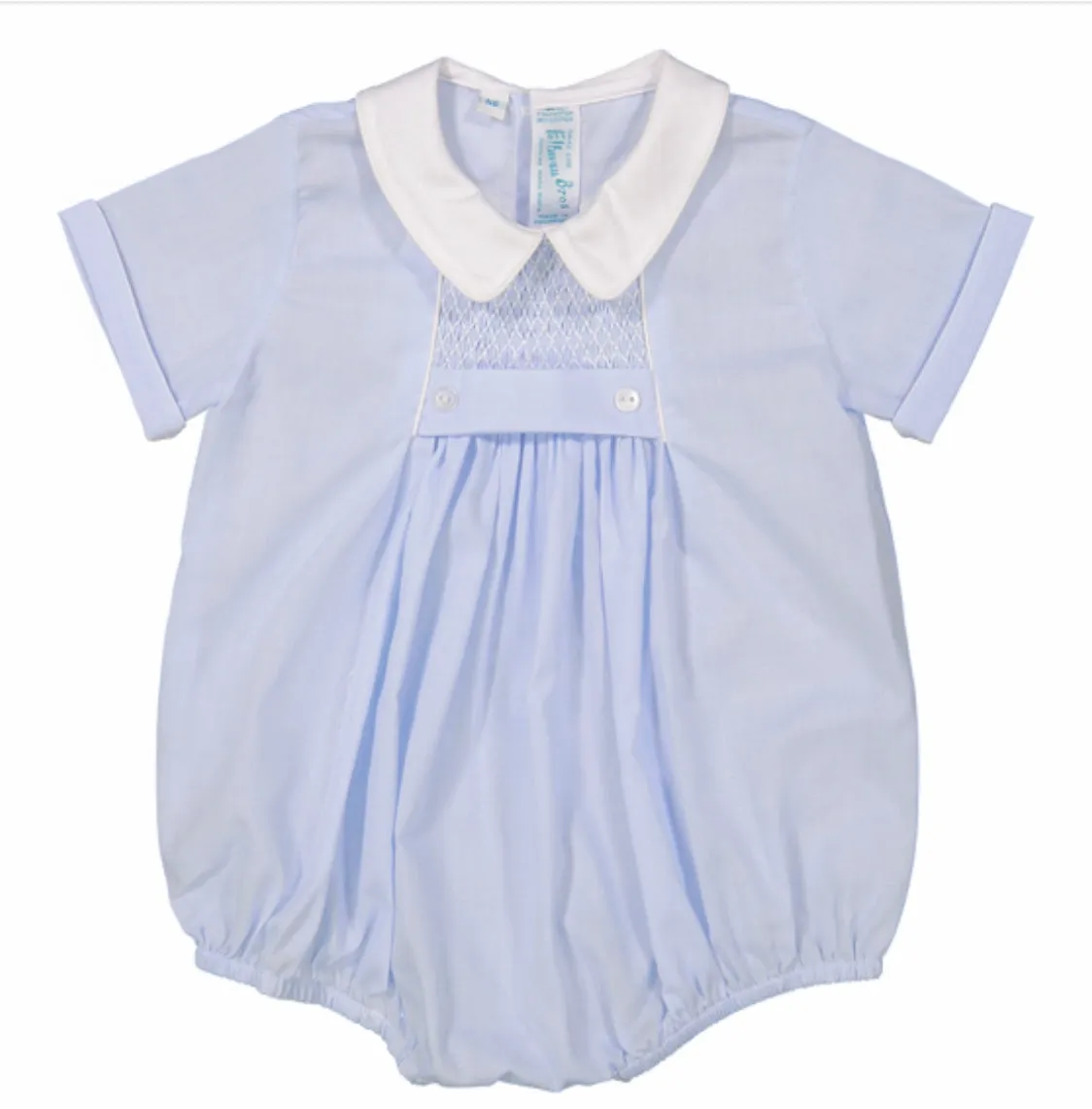 Chevron Smocked Bubble