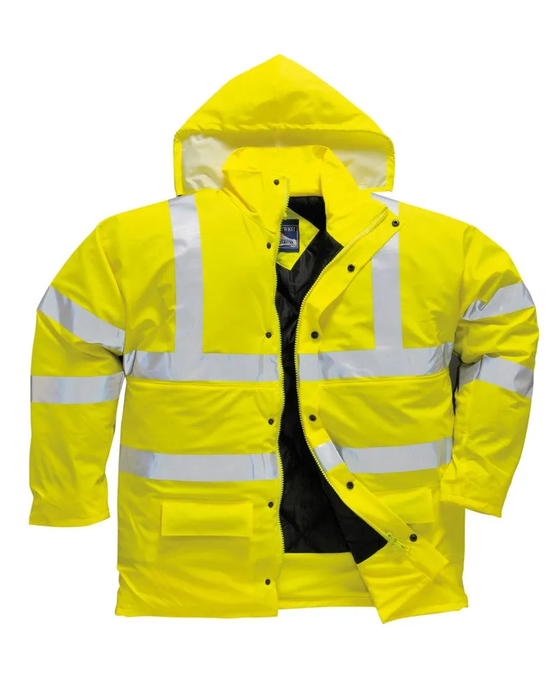 Class 3 Portwest Yellow Sealtex Ultra Lined Jacket