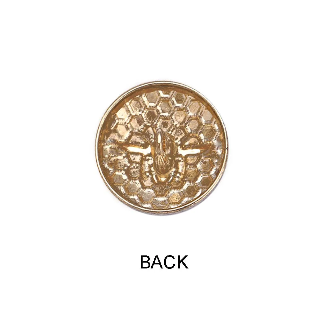 Classic Vintage Spider Design Shank Metal Buttons for Coats