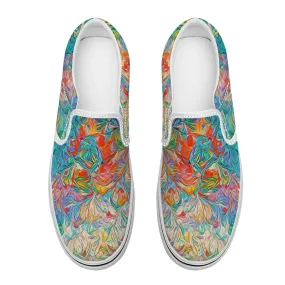 Colorful Collection - Unisex Slip-On Canvas Sneakers