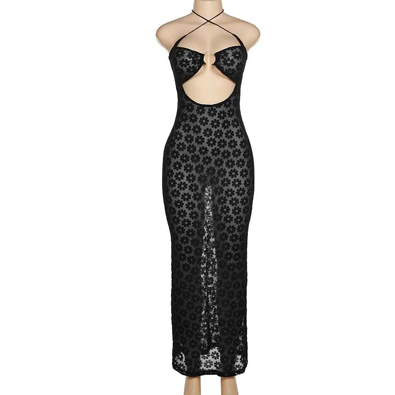 Corinna Mesh Maxi Dress